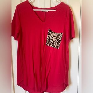 Zenana V neck Tee